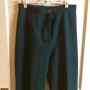 Emerald Green Vintage Pants